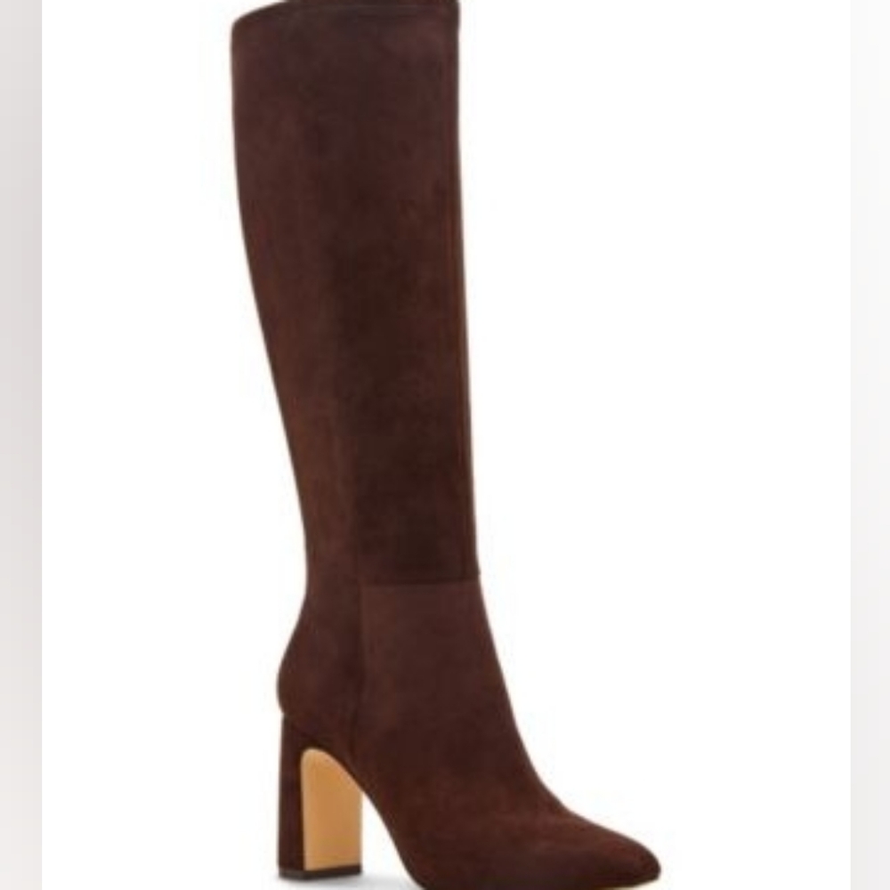 BNIB Madden Girl™ Chocolate Suede Knee High Boots 👢